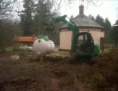 Sewage Treatment Plant Installation in Suffolk – National Trust