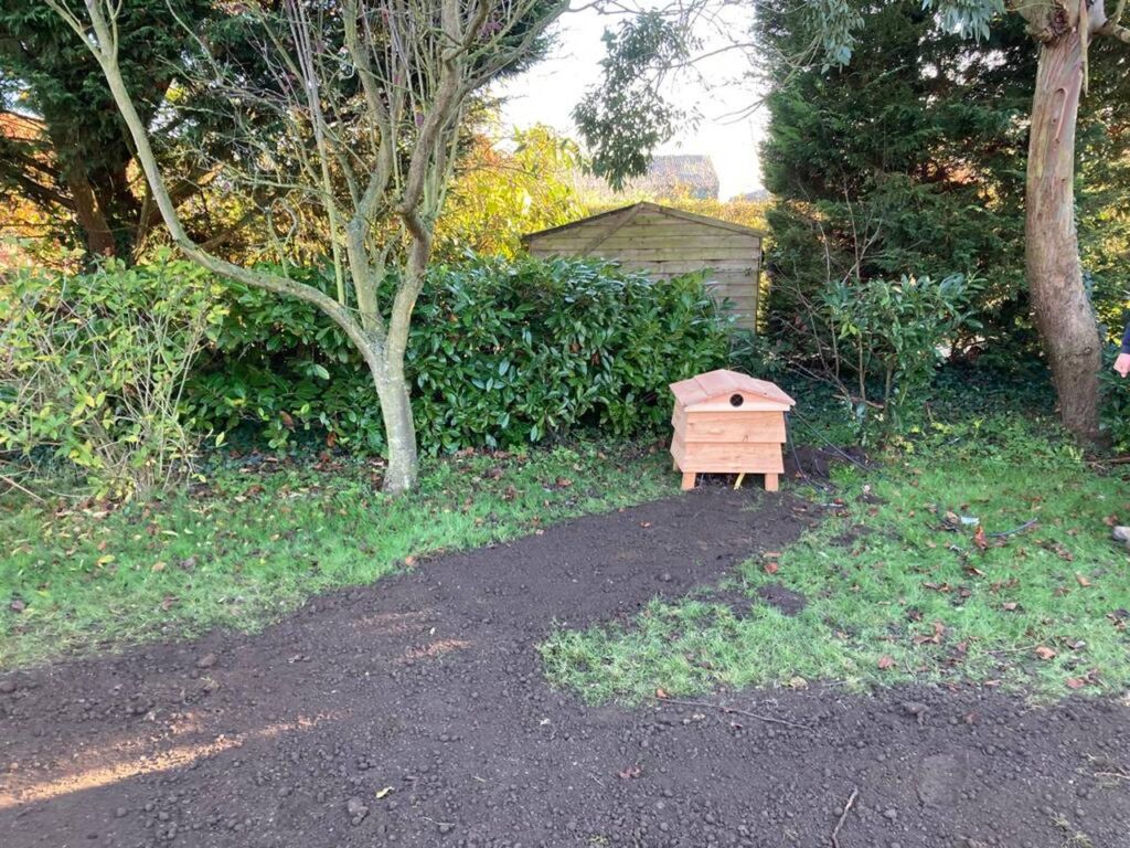 Beehive for sewage treatment plant