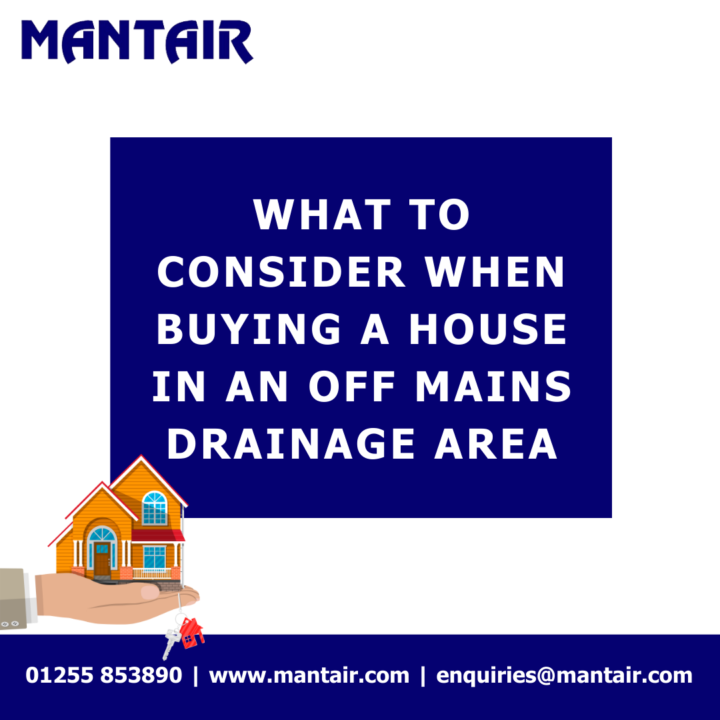 buying house off mains drainage