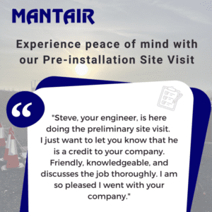 preinstallation site visit